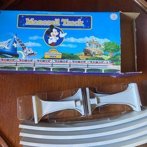 Walt Disney World Theme Park Curved Monorail Track Expansion